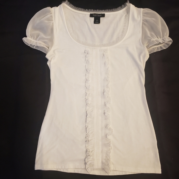 White House Black Market Tops - ❤WHBM Cute White Top❤